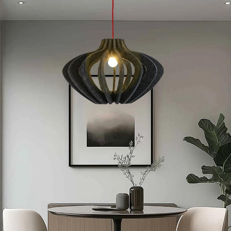 北欧简约吊灯毛毡吸音现代创意设计师款民宿咖啡厅吊灯【1705】