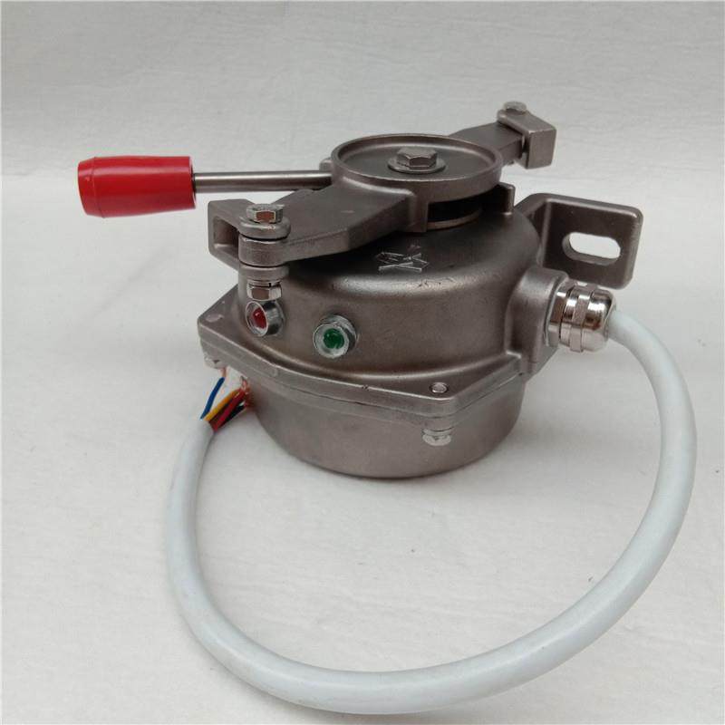 带指示灯XLLS-II不锈钢拉绳开关LLP4-Z胶带机急停安全开关LLP2-3