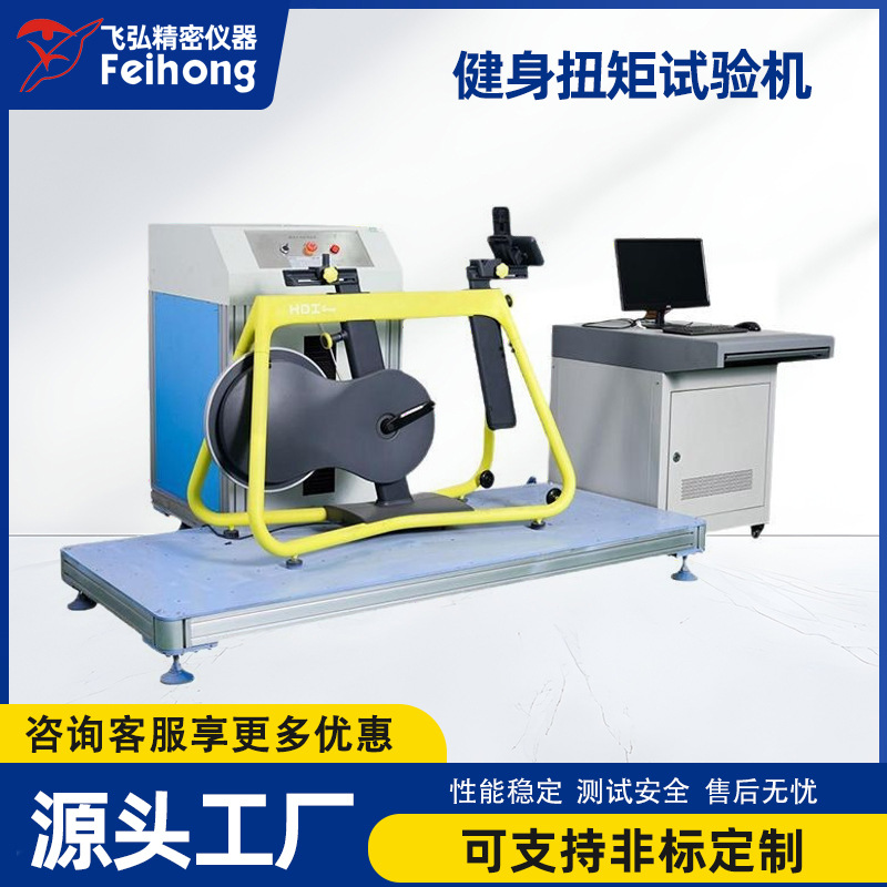 健身车扭矩试验机健身车综合负载测试机动感单车磁控车扭力试验机