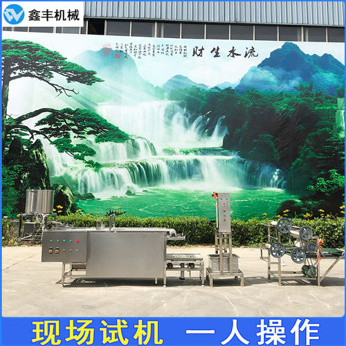 大型豆腐皮机厂家  5米豆腐皮机单层泼脑主机 包教包会