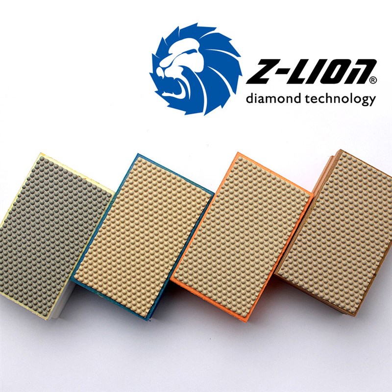 石材磨边工具90*55qmm树脂手持磨块树脂手擦片,便捷式手工擦磨块