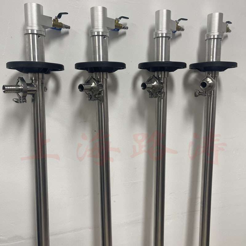 HP-A1/A2+SS316-1200气动抽水泵防爆插桶泵手提不锈钢化工抽液泵