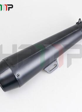 摩托改装排气管TMAX500/530黄龙300/600大排量改装排气管黑色