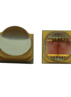 大功率聚光18W6565石英透镜60度橙红色600NM 605NM 610NM贴片灯板