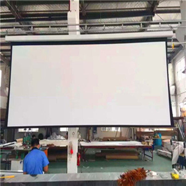 电动幕画框幕影院金属透声幕折叠幕专业影院幕布厂家尺寸齐全