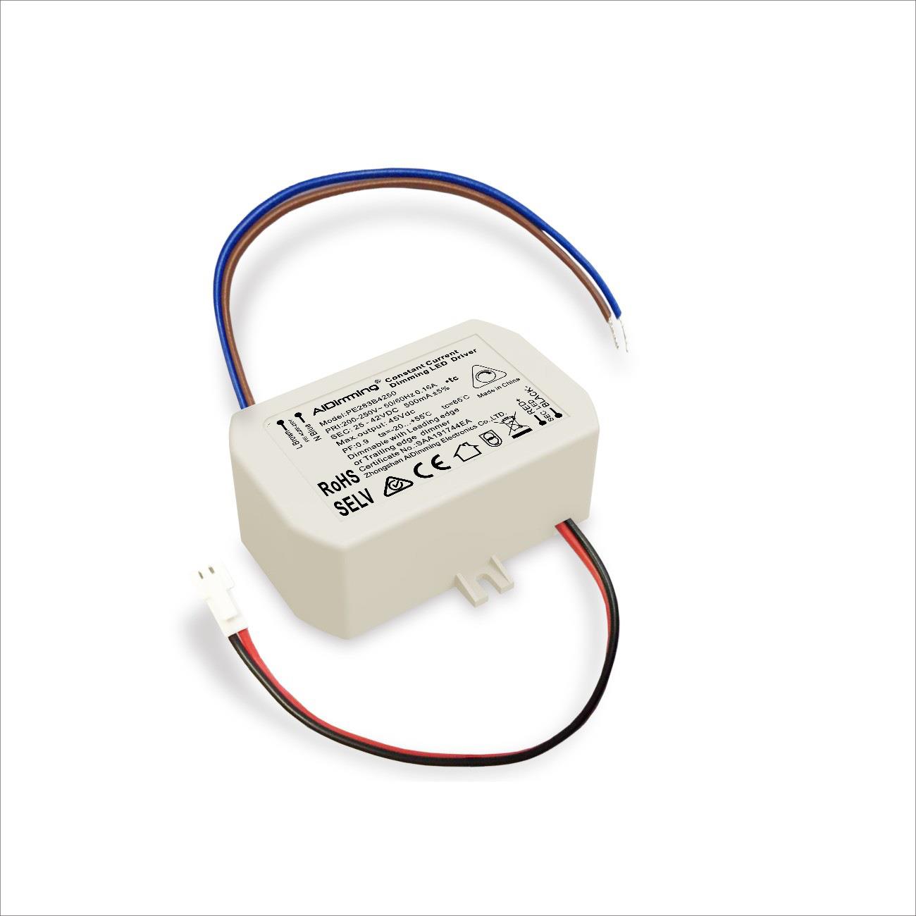 C30AA无频闪小尺寸可内置圆形0-10V调光驱动电源