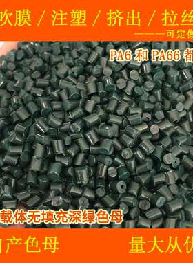 尼龙载体无填充深绿色母22136耐高温尼龙载体无填充深绿色母22136