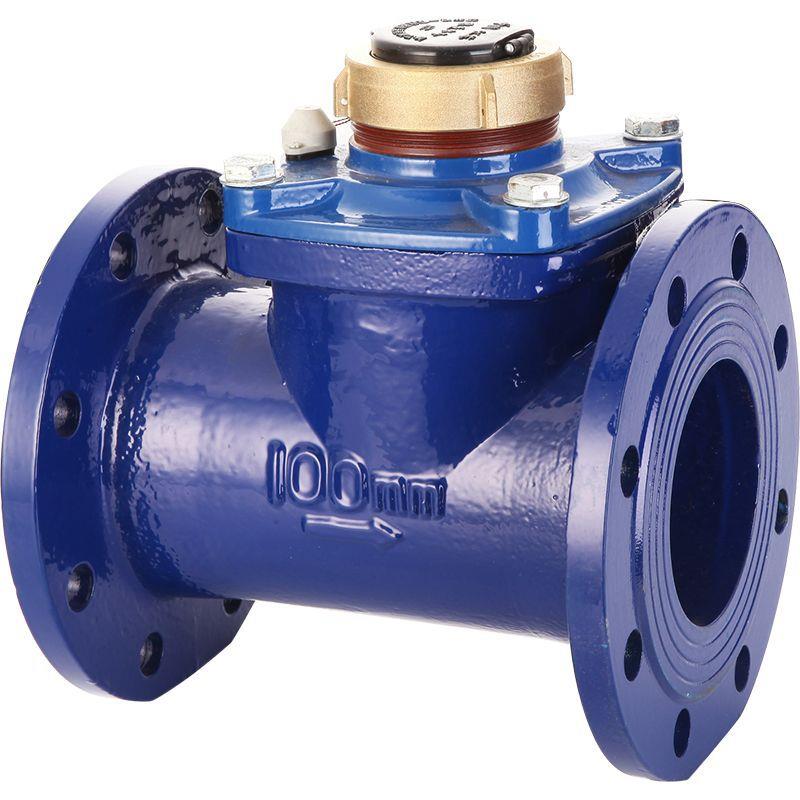 LXLC水表DN80 100 150法兰水表 可拆式水表干式水表 防冻污水水表