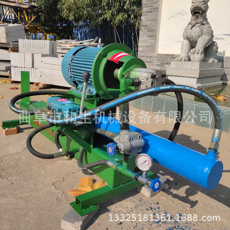 和生厂家破木机果木烤鹅劈木机液压款电动劈木机林场卧式劈柴机