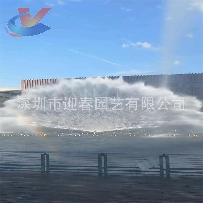 激光水帘 雾屏激光投影 水幕水帘 厂家直销网红大型激光水幕电影