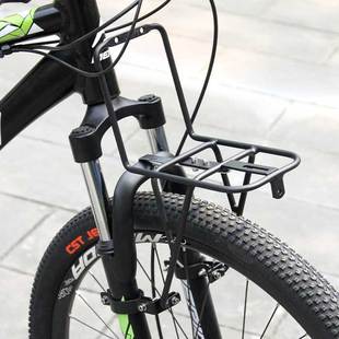 波尔兄弟山地自行车电动车旅行车铝制铝合金货物架U车首架车前货