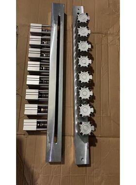 多圆孔8个6mm8mm的同时冲龙门架 过料气动多孔胶袋打孔机塑料