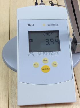 赛多利斯酸度计PH计PB-10配三合一PY-ASI电极自动温度补偿