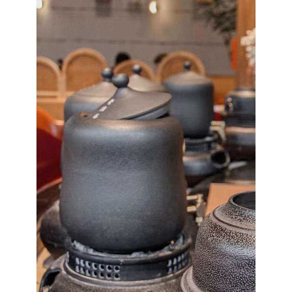 云琳茶壶煮茶釜斧火山石新中式茶馆茶具炭烧电陶炉teastone