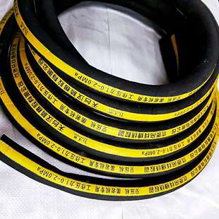 厂家直供橡胶输水管夾布橡胶水管空压机输水橡胶管帘线缠绕胶管