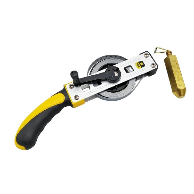 波斯工具 深度尺 5-30米 量油尺 石油测深尺铜锚测油尺钢卷尺