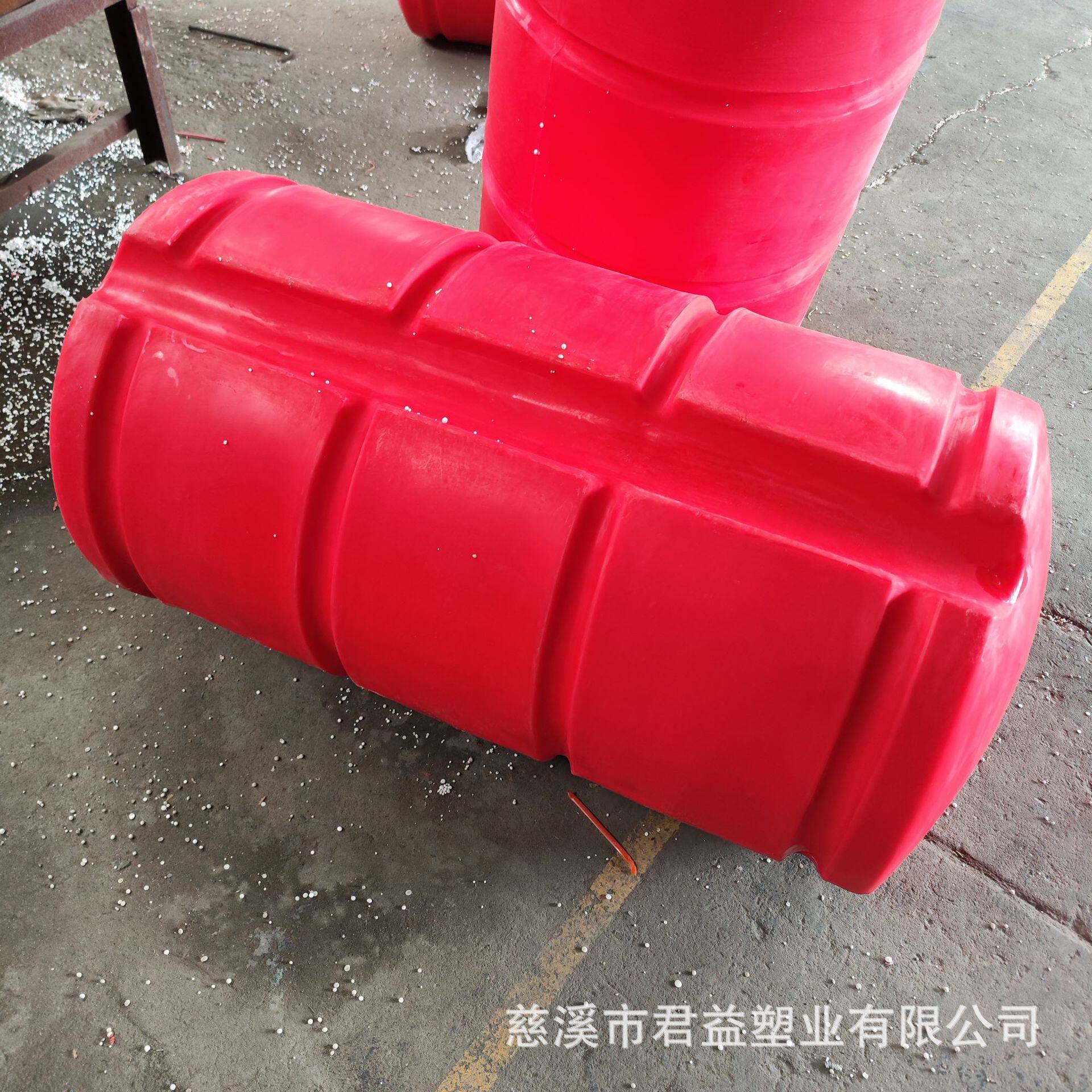 拦污浮筒桃汛水库泵站一体式养殖浮筒直径60公分浮体长度1.2米