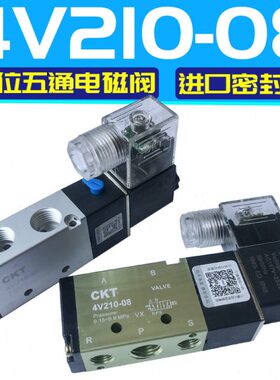 V24V0电磁气阀22阀阀向通位换V21五8线圈4开关电磁阀线圈-控制二0