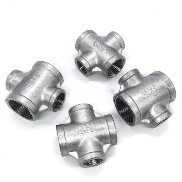 304不锈钢异径四通变径四通内丝6分变4分变径分水四通水管配件1寸,基础建材,四通,淘宝优惠券,粉丝福利购,淘宝优惠卷