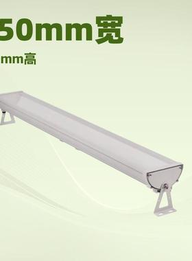 50W-150WLED长条隧道灯外壳 LED隧道灯套件工程款防眩漫反射设计