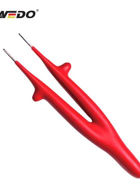 WEDO维度厂家直销 AC1000V 绝缘浸塑捏子 VDE认证绝缘镊子IN526