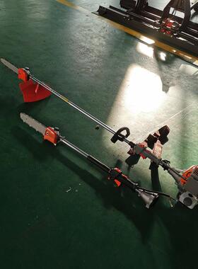 多功能四合一高枝修剪机果树修枝高枝油锯园林绿化高空修剪汽油锯