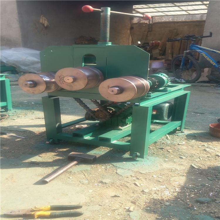 山西榆林 电动立式钢管弯弧机 手动液压弯管机 大棚用弯圆机