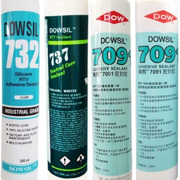 道康宁7091硅橡胶DC7091陶熙732玻璃胶耐高温737绝缘密封中性硅胶