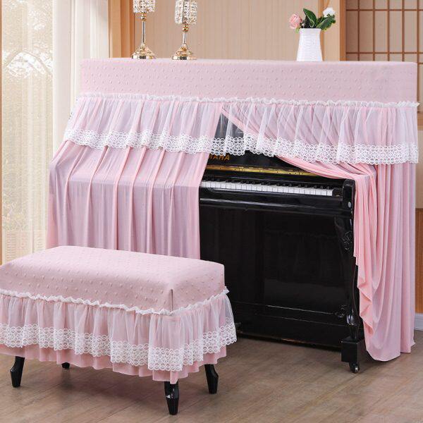 轻奢高档大气加厚钢琴罩2025新款凉感钢琴全罩简约钢琴防尘罩凳罩