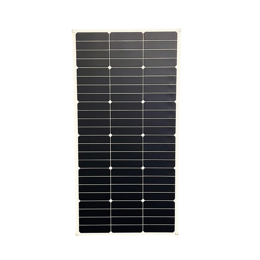 sunpower半柔性太阳能板光伏板120w240w车顶船载太阳能电池充电板
