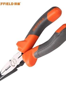 钢盾SHEFFIELD S042001 重型省力偏心尖嘴钳 6英寸