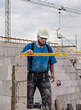 西德宝水平尺80T型伸缩式水平仪建筑装修测量木工作业铝合金靠尺