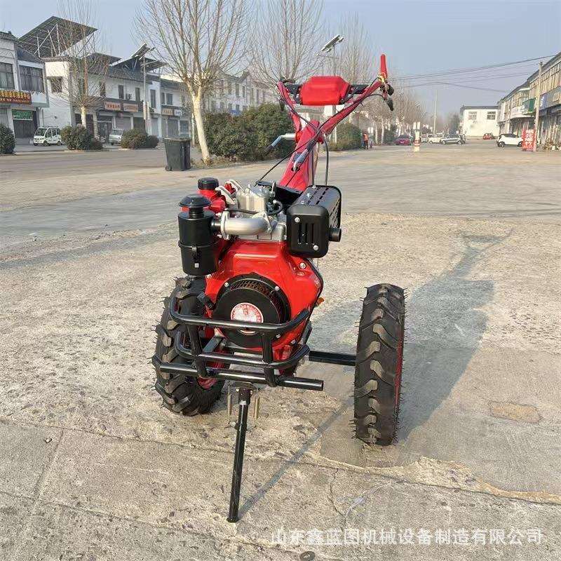 小型田园微耕机农用犁地打田旋耕机升级齿轮传动果园开沟起垄机