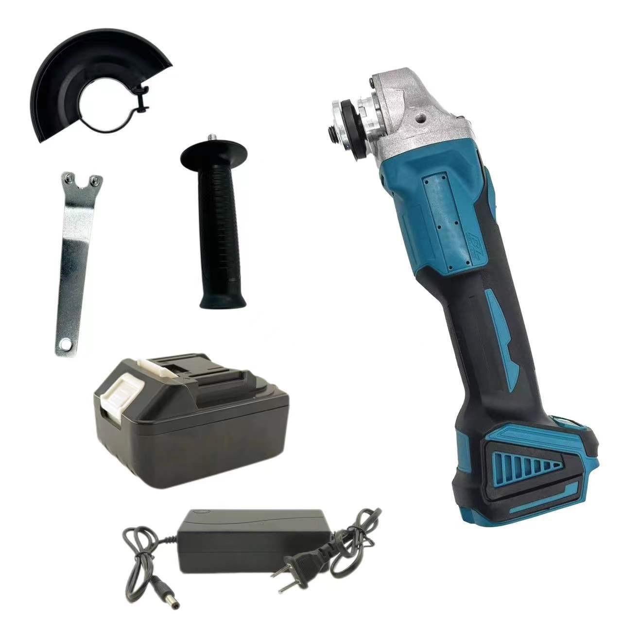 100型角磨机多功能磨光切割机打磨抛光手砂轮电动工具大功率家用