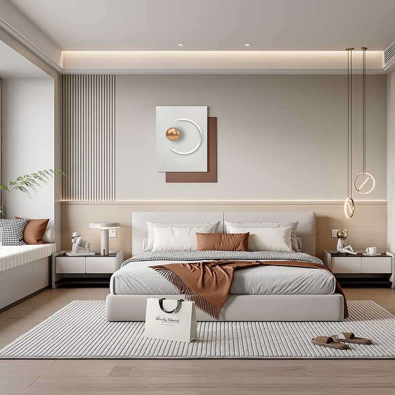 客厅装饰画简约立体高档走廊过道抽象挂画玄关样板间壁画浮雕无框图片