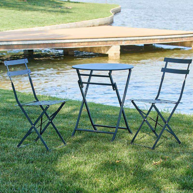 三唐户外便携折叠桌椅铁艺折叠桌椅花园阳台一桌2椅休闲桌椅,电子元器件市场,其它元器件,淘宝优惠券,粉丝福利购,淘宝优惠卷