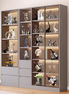 客厅电视酒柜摆件高档轻奢办公室高级感桌面装饰餐边展Z示柜工艺