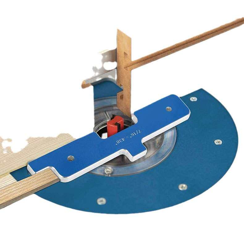 Router Table Set Up Bar 木工精密路由器工作台铝合金深度测试规