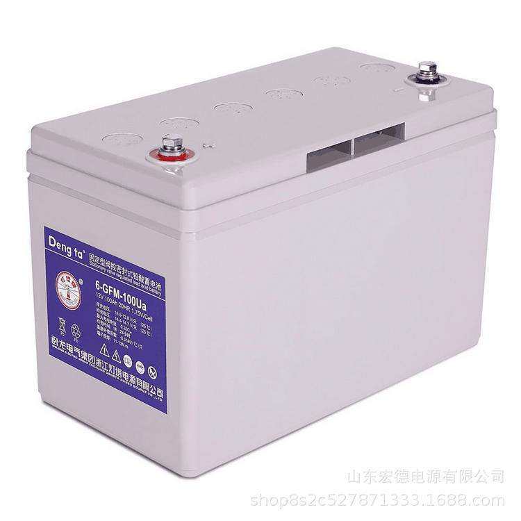 灯塔蓄电池6-GFMF-100U 狭长型蓄电池 12V100AH铅酸免维护蓄电池