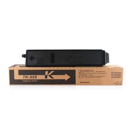 适用京瓷TK-898粉盒 FS-C8020 8025MFP墨粉 C8520碳粉 C8525彩粉