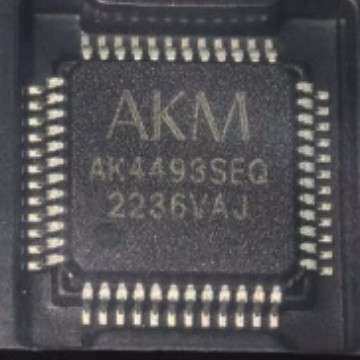 AK4493SEQ/AK4493SEQ-L/LQFP48/2通道/123db/音频DAC芯片/可直拍