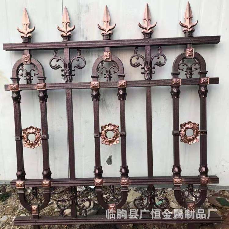 铝艺护栏铝合金院子别墅栅栏院墙栏杆围栏庭院室外户外定 制铝艺