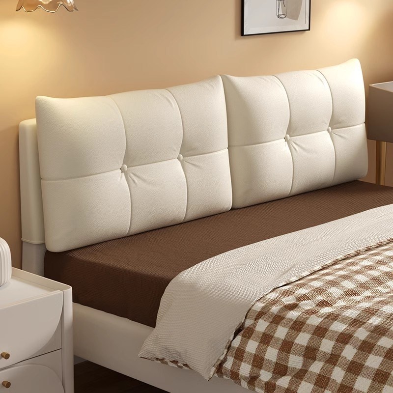 床头靠垫靠背板现代简约床靠新款软包H靠背猫爪布轻奢北欧软包靠