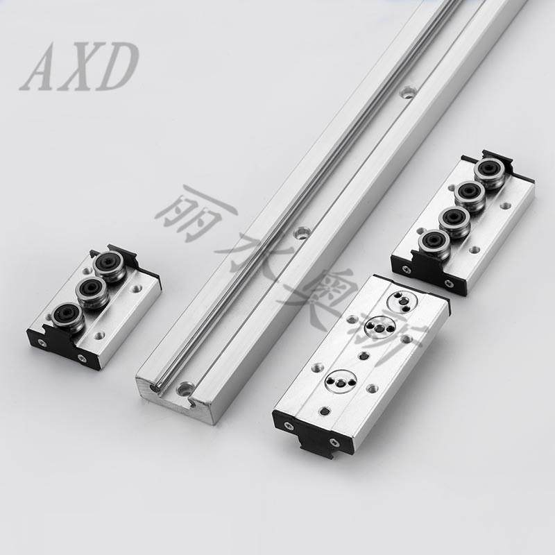 SGR20精密防尘锁紧导轨双轴芯滑轨可调整滑块方形导轨