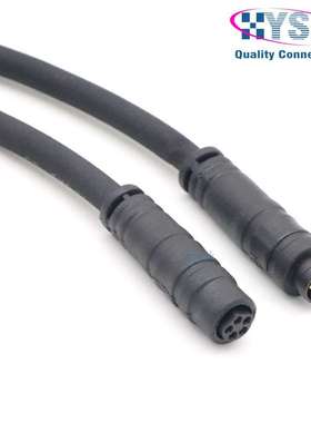 INTERROLL英特诺滚筒RollerDrive连接线 5芯 M8推拉自锁卡扣式