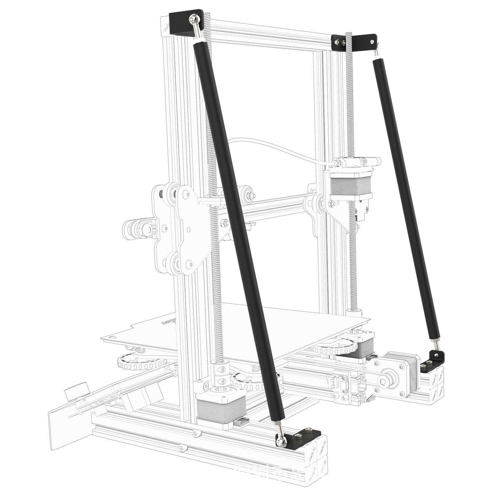 创想3d打印机配件 升级拉杆套件Ender3 Pro/V2 CR-10/10S天鹰座
