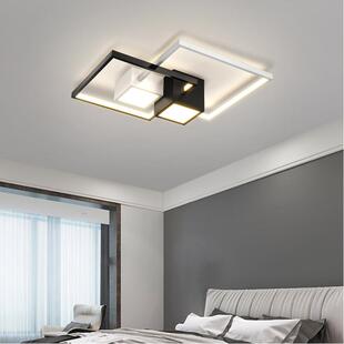 房间灯卧室灯现代简约大气2021年新款北欧创意主卧射灯led吸顶灯