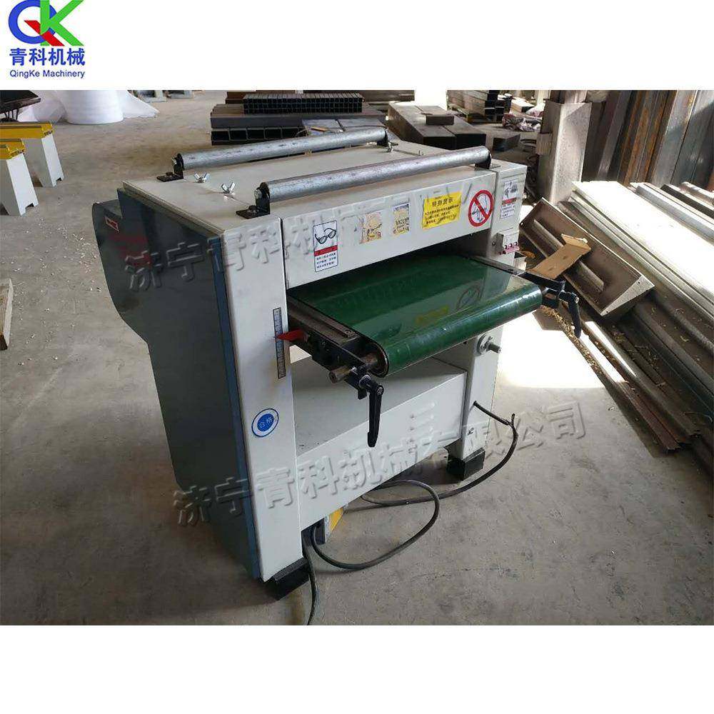 电动式小型木工压刨机 高速单面木工刨床 手动家具木板压刨设备