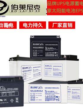 LEOCH理士铅酸免维护蓄电池12V100AH DJM12100计算机系统原装