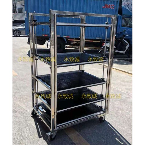 厂家直销 竖式周转车 防静电竖式PCB板周转车  物料架